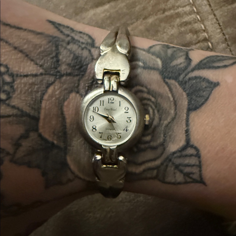 Vintage Gold Tone Women's Link Bracelet Watch
